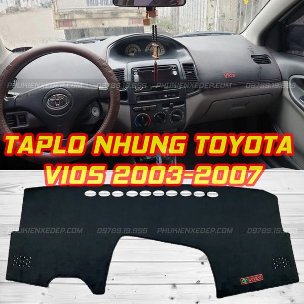 Thảm chống nóng taplo TOYOTA VIOS