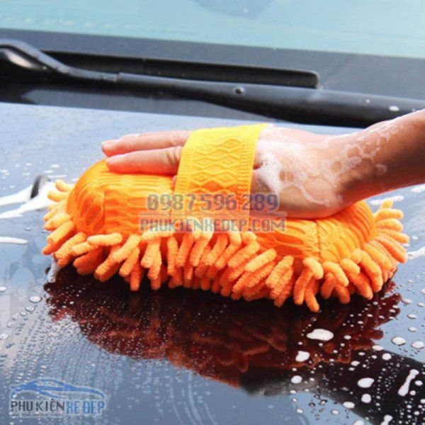 Găng tay rửa xe ô tô chuyên dụng mẫu 2