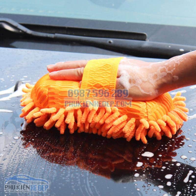 Găng tay rửa xe ô tô chuyên dụng 7