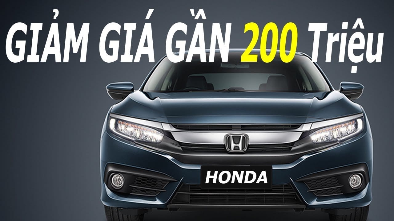 Honda Việt Nam giảm gần 200 triệu