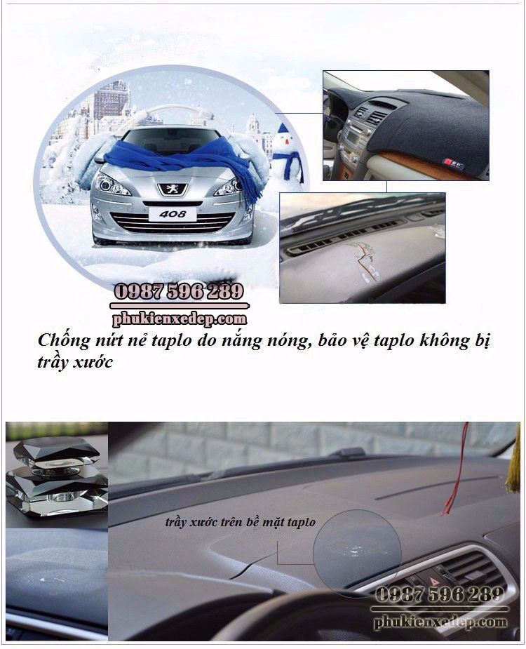 Thảm chống nóng taplo cho xe Camry 2014 Việt Nam 2