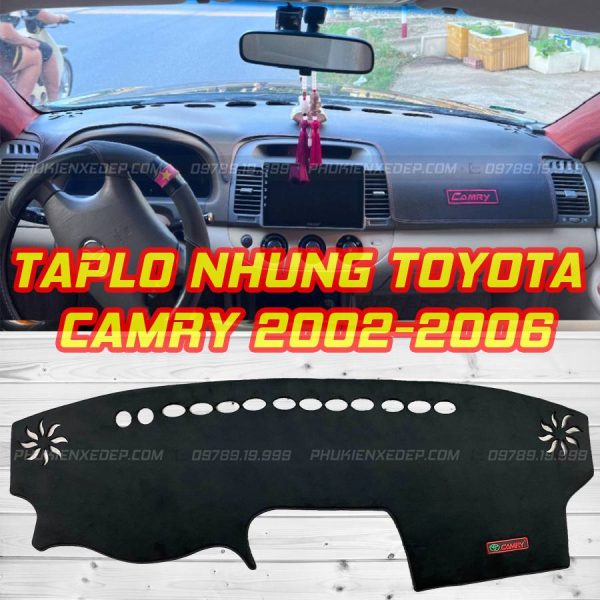 Thảm chống nóng taplo Toyota Camry