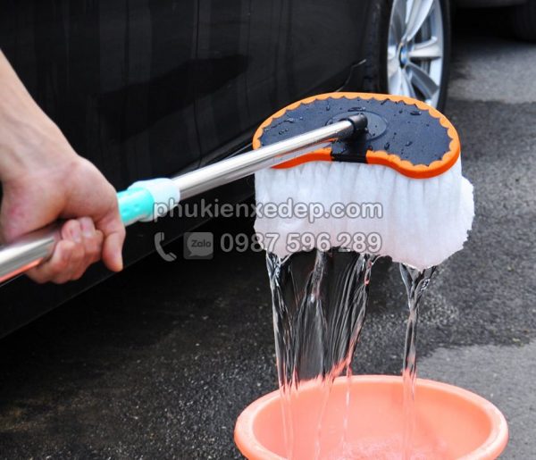 Chổi rửa xe ôtô cán dài chuyên dụng ( 160cm )