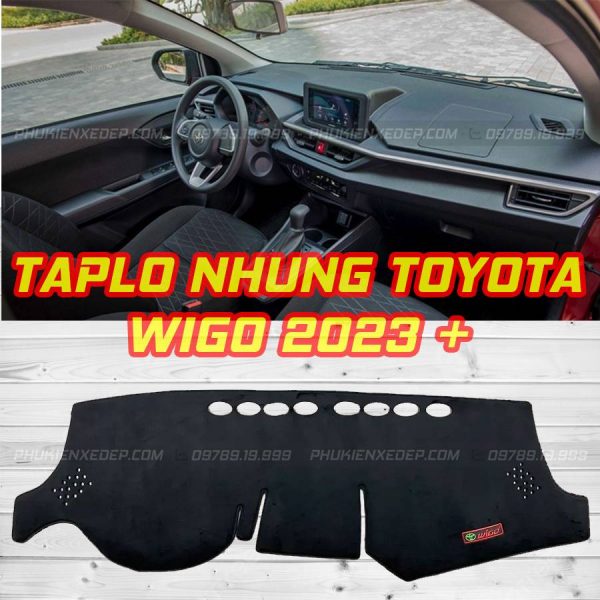 Thảm chống nóng taplo cho xe TOYOTA WIGO