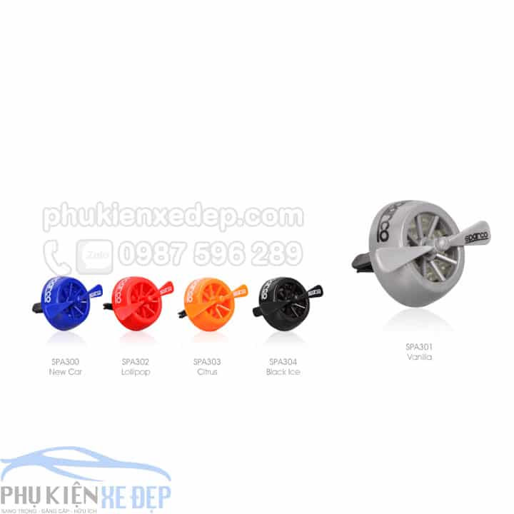 tinh dầu khô sparco turbine hình cánh quạt