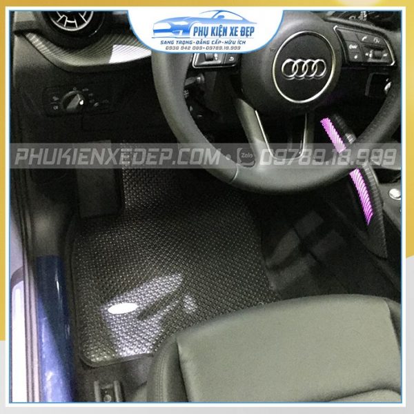 Bộ thảm lót sàn ô tô cao su Thái Lan theo xe Audi Q2