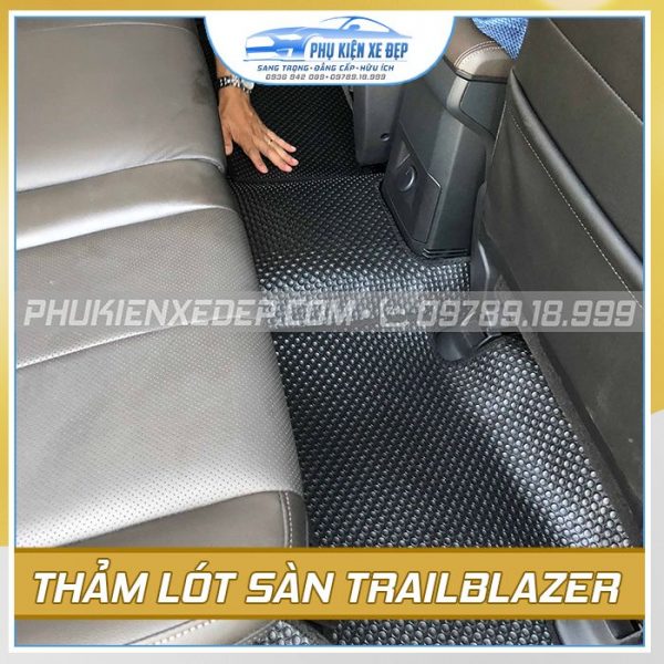 Bộ thảm lót sàn ô tô cao su Thái Lan theo xe Chevrolet Trailblazer