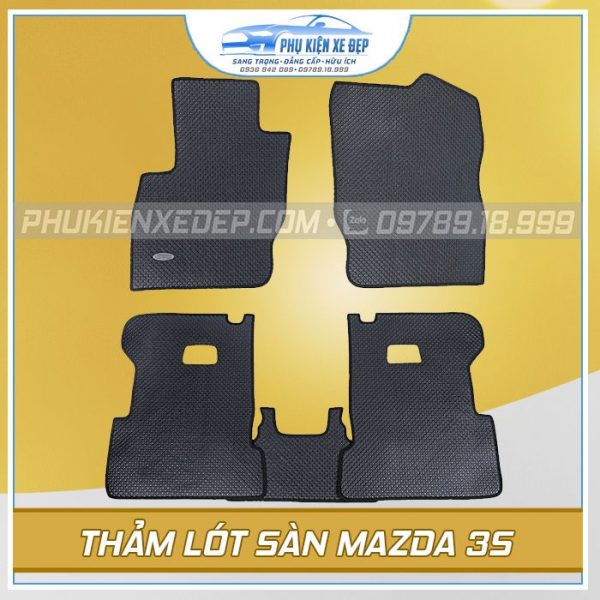 Bộ thảm lót sàn ô tô Kata Thái Lan Mazda 3S