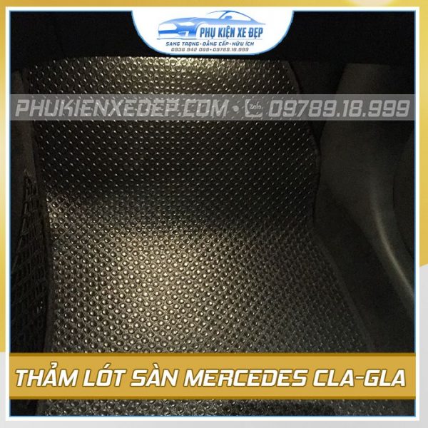 Bộ thảm lót sàn ô tô Kata Thái Lan Mercedes-Benz CLA-GLA