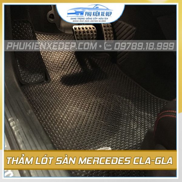Bộ thảm lót sàn ô tô Kata Thái Lan Mercedes-Benz CLA-GLA