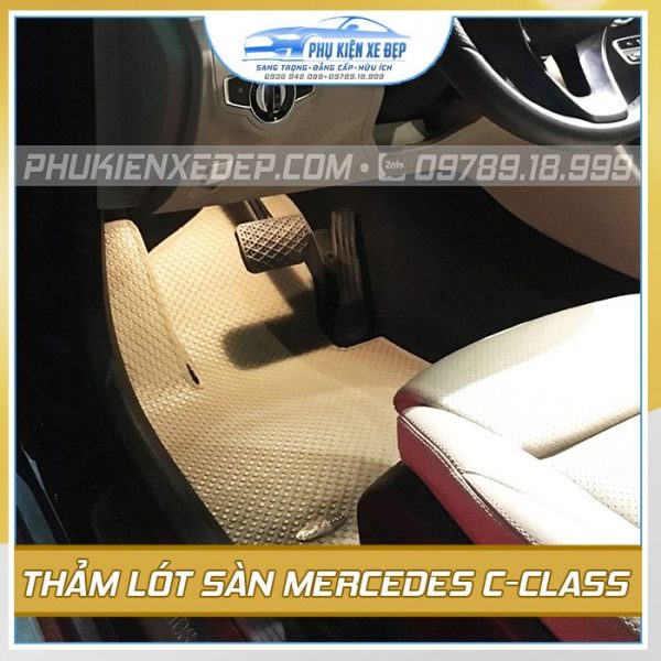 Bộ thảm lót sàn ô tô Kata Thái Lan Mercedes-Benz C-Class