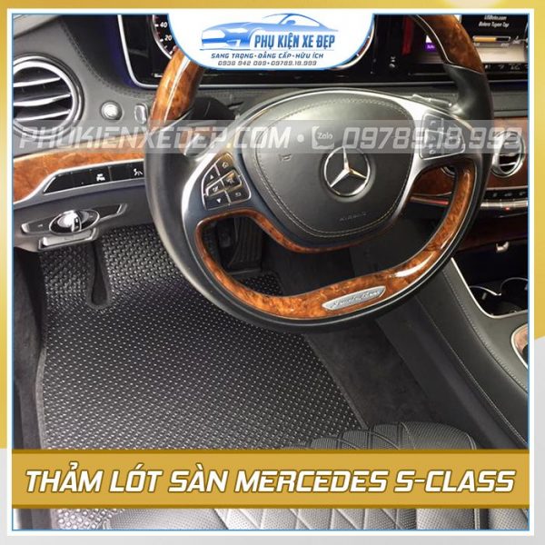 Bộ thảm lót sàn ô tô Kata Thái Lan Mercedes-Benz S-Class