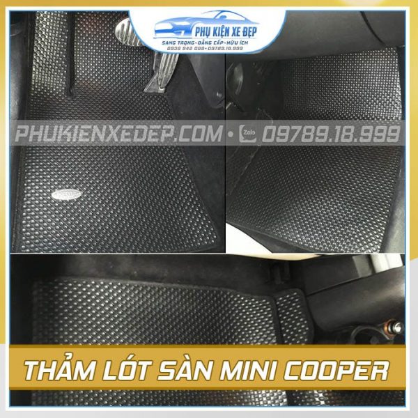 Bộ thảm lót sàn ô tô Kata Thái Lan theo xe Mini Cooper