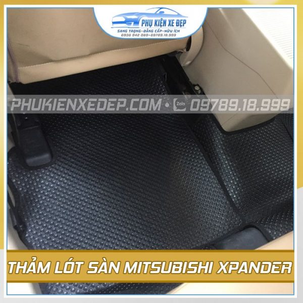 Bộ thảm lót sàn ô tô cao su Thái Lan theo xe Mitsubishi Xpander