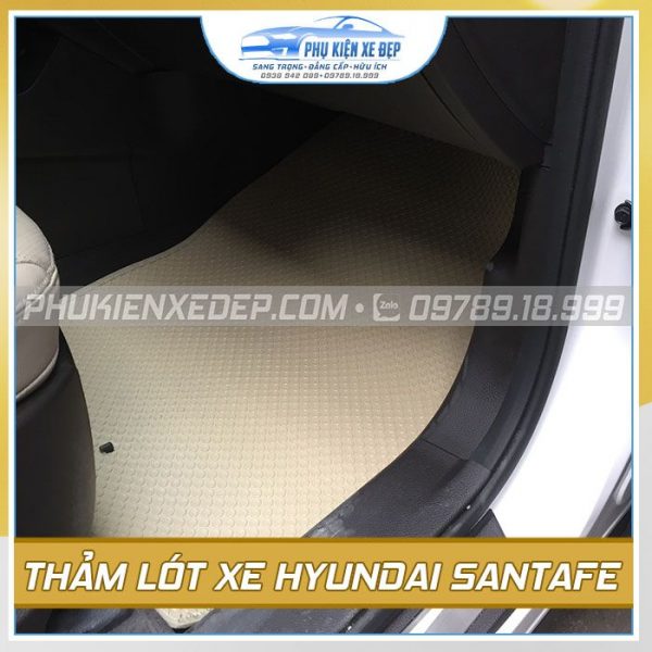 Thảm lót sàn ô tô Kata Thái Lan Hyundai Santafe