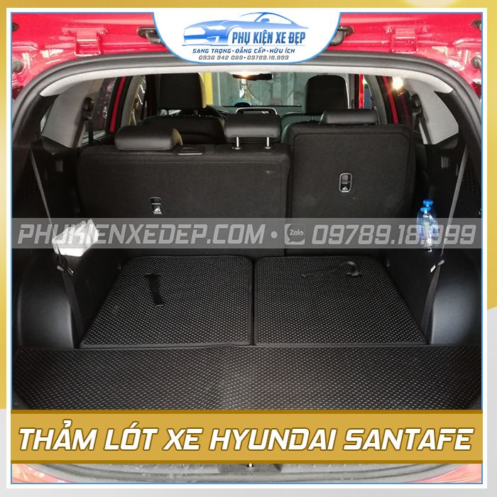 Thảm lót sàn Kata theo xe Hyundai Santafe