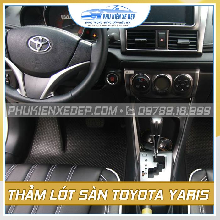 Thảm lót sàn ô tô theo xe Toyota Yaris