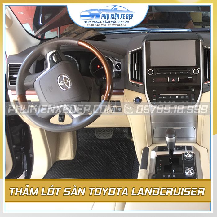 Thảm lót sàn ô tô Toyota Land Cruiser V8