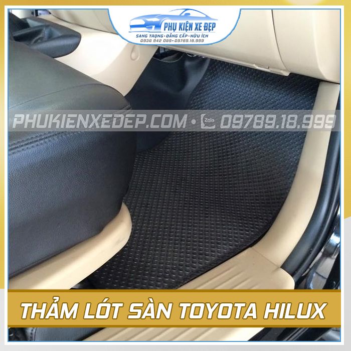 Thảm lót sàn ô tô theo xe Toyota Hilux