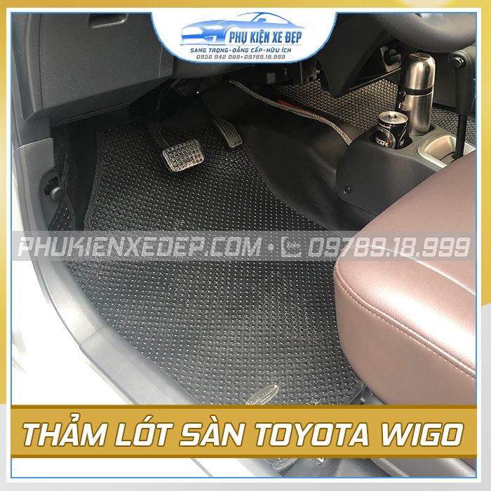 Thảm lót sàn ô tô PKXD theo xe Toyota Wigo