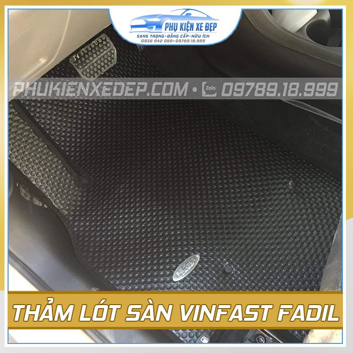 Thảm lót sàn ô tô PKXD theo xe Vinfast Fadil