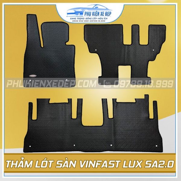 Thảm lót sàn ô tô Kata Thái Lan Vinfast Lux SA 2.0