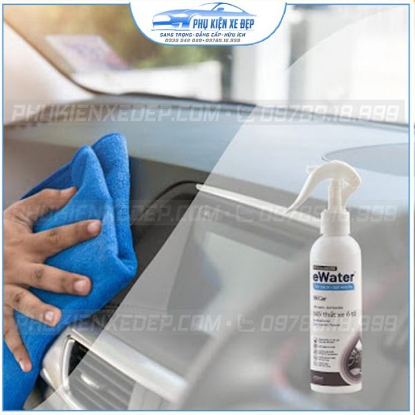 Chai xịt vệ sinh nội thất ô tô eWater tẩy sạch - sát khuẩn