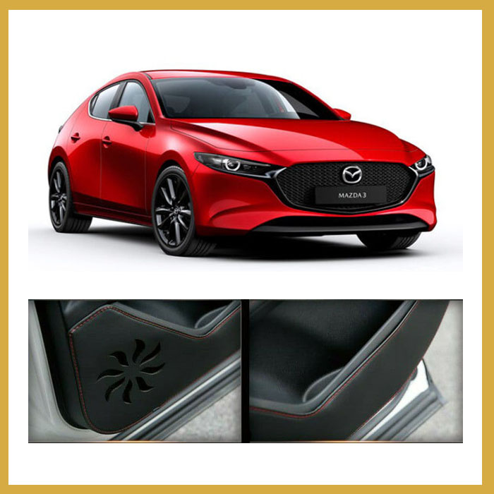  Alfombrillas Tapli para evitar ralladuras en puertas Mazda 3 2020 - Coches de juguete, accesorios coche, decoración coche