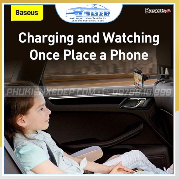 Baseus Energy Storage Backseat Holder Wireless Charger