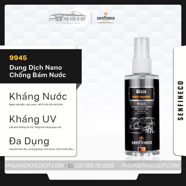 Dung Dịch Chống Bám Nước Trên Kính Senfinico 9945