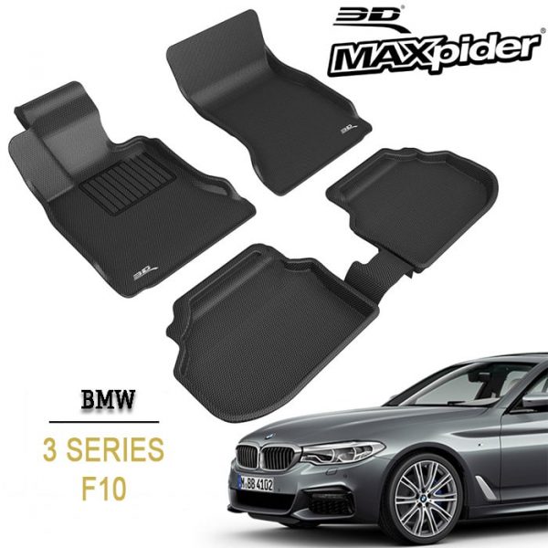 Thảm lót sàn BMW 3 Series F10 2010-2014 bằng khuôn đúc hãng 3D MAXpider KAGU