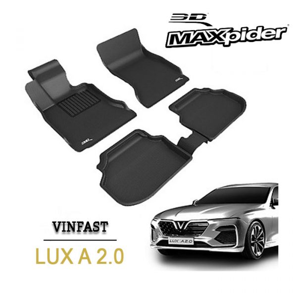 Thảm lót sàn Vinfast Lux A bằng khuôn đúc hãng 3D MAXpider KAGU