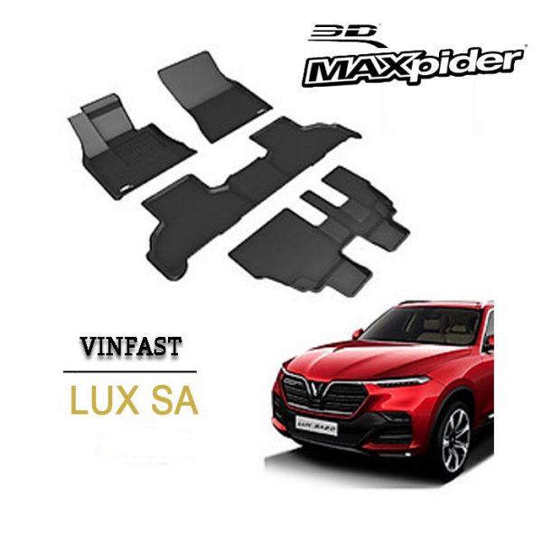 Thảm lót sàn Vinfast Lux SA bằng khuôn đúc hãng 3D MAXpider KAGU