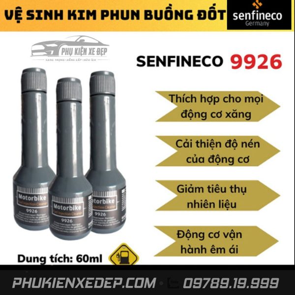 Vệ Sinh Buồng Đốt Xe Máy Senfinico 9926