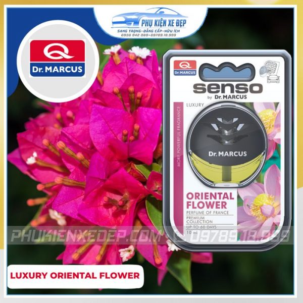 Nước Hoa Ô Tô Dr Marcus Kẹp Cửa Gió Điều Hoà Luxury Oriental Flower