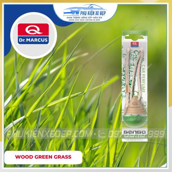 Nước Hoa Ô Tô Treo Xe Hương Cỏ Xanh Wood Green Grass