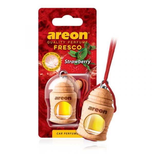 Tinh dầu treo xe ô tô hương Dâu Tây – Areon Fresco Strawberry