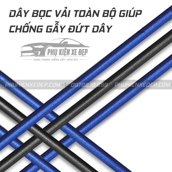 Dây chằng buộc hành lý ô tô, dây treo quần áo ô tô