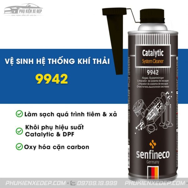 Chai Dung Dịch Vệ Sinh Buồng Đốt Ô tô Senfinico 9942