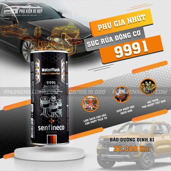 Phụ Gia Súc Rửa Nhớt Động Cơ Senfineco 9991