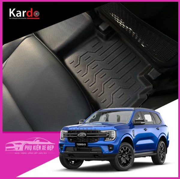 Thảm Lót Sàn Ô Tô Kardo Ford Everest