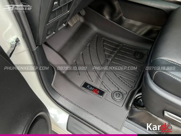 Thảm Lót Sàn Ô Tô Kardo Toyota Fortuner 2017 - Nay