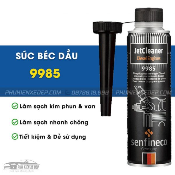 Vệ Sinh Kim Phun Buồng Đốt Senfineco 9985 Động Cơ Diesel