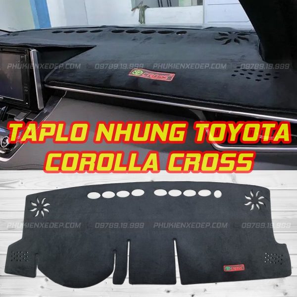 Thảm Taplo Toyota Corolla Cross Chống Nóng Hiệu Quả